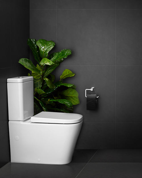 Caroma Luna Square Cleanflush® Back to Wall Toilet Suite