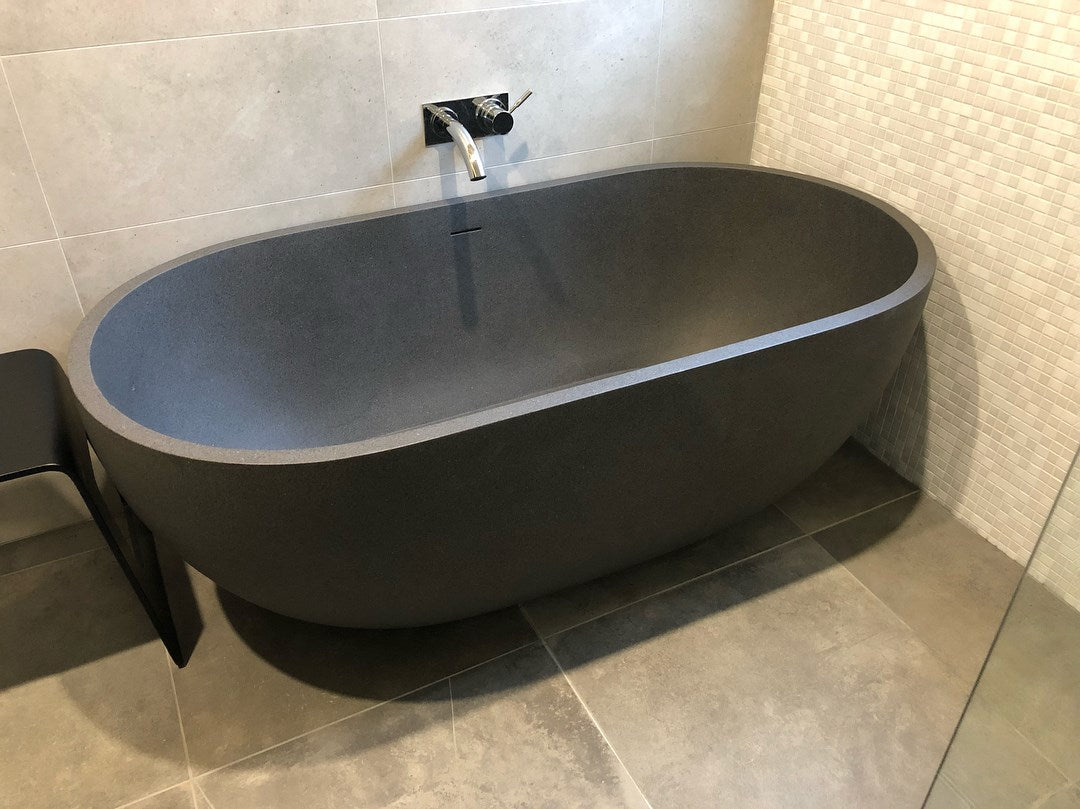 Pietra Bianca Ryese 1600mm Freestanding Bath