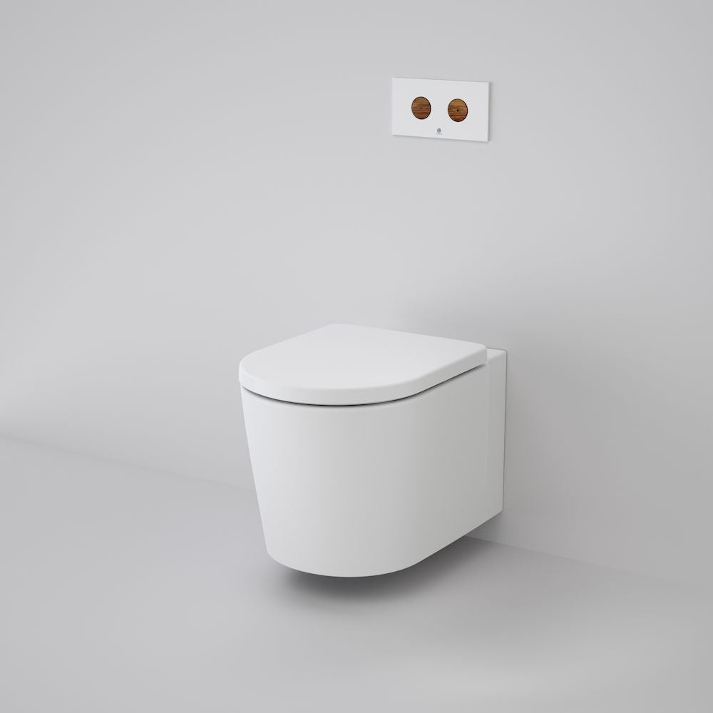 Caroma Elvire Cleanflush with Invisi Series II® Inwall Cistern & Wall Hung Pan
