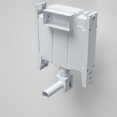 Caroma INVISI SERIES II® 4.5/3L CISTERN WITH ADJUSTABLE FLUSH PIPE
