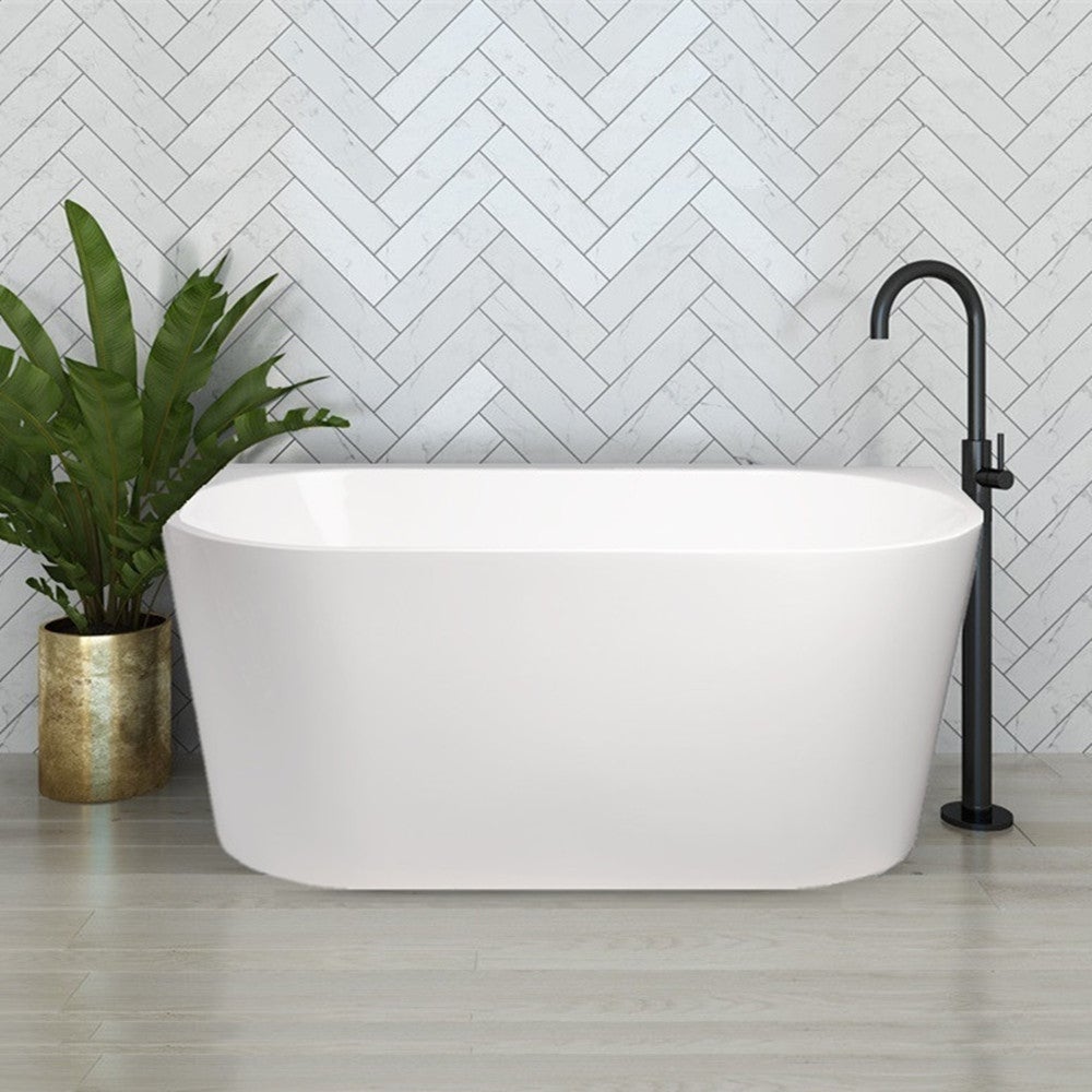 Cassadesign Round Back to Wall Freestanding Bath tub
