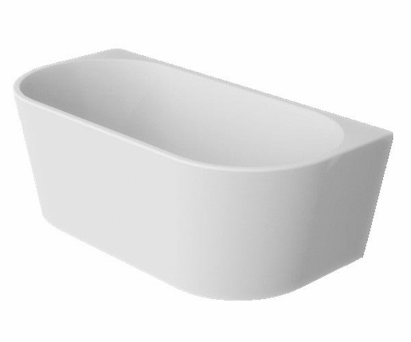 Cassadesign Round Back to Wall Freestanding Bath tub