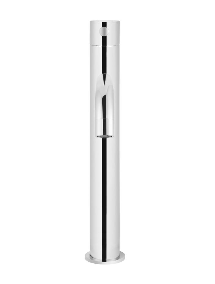 Meir Piccola Tall Basin Mixer Tap 130mm Spout Chrome