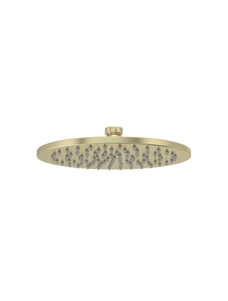 MEIR ROUND WALL SHOWER ROSE BRUSHED BRASS