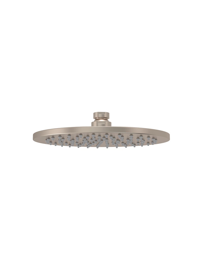 MEIR ROUND WALL SHOWER ROSE BRUSHED ROSE GOLD