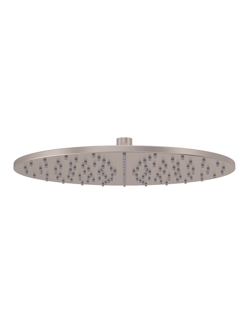 MEIR ROUND WALL SHOWER ROSE BRUSHED ROSE GOLD