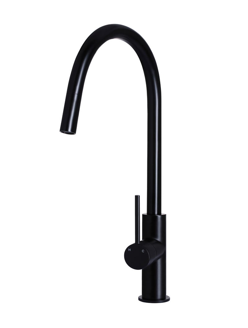 Meir Round Piccola Pull Out Kitchen Mixer Tap