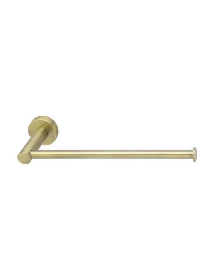 MEIR ROUND GUEST TOWEL RAIL Brushed Brass
