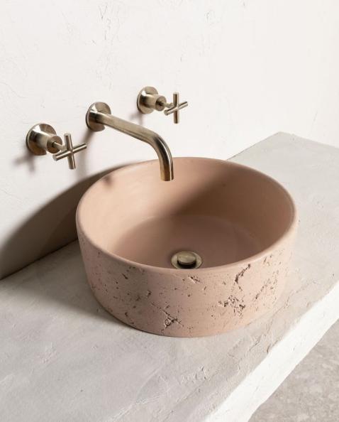 Meir Round Freestanding Bath Spout & Hand Shower Brushed Nickel