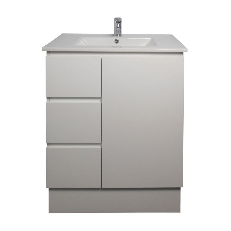 Ledin Jane 750x460mm Freestanding Vanity - Left Hand Drawers