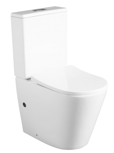 Zumi Sandra Rimless Short Projection Back To Wall Toilet Suite