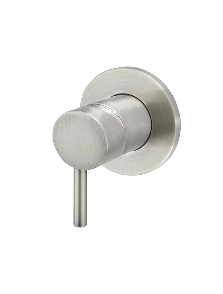 MEIR ROUND WALL MIXER SHORT PIN-LEVER Brushed Nickel