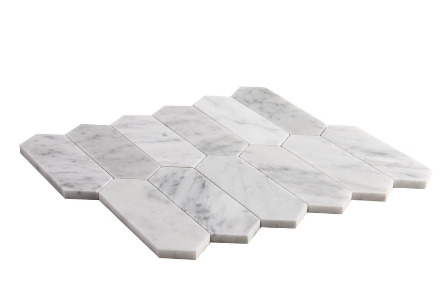 Luminous Bianco Carrara Honed 305x266x10mm